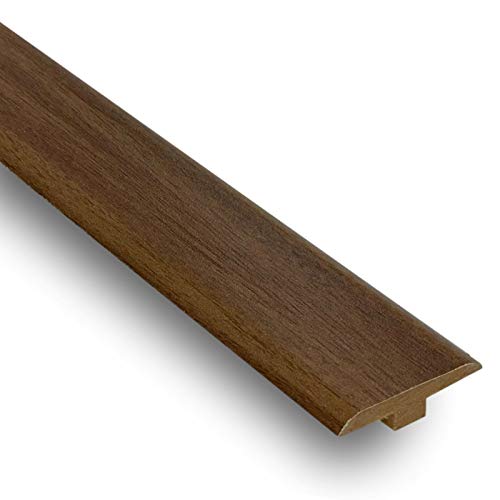 T Bar Threshold Door Bar Trim Profile for Laminate and Wood Flooring (900mm, Walnut)