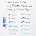 Expo Low Odor Dry Erase Marker Kit - Fine Marker Point Type - Chisel Marker Point Style - Assorted Ink - 12 / Set