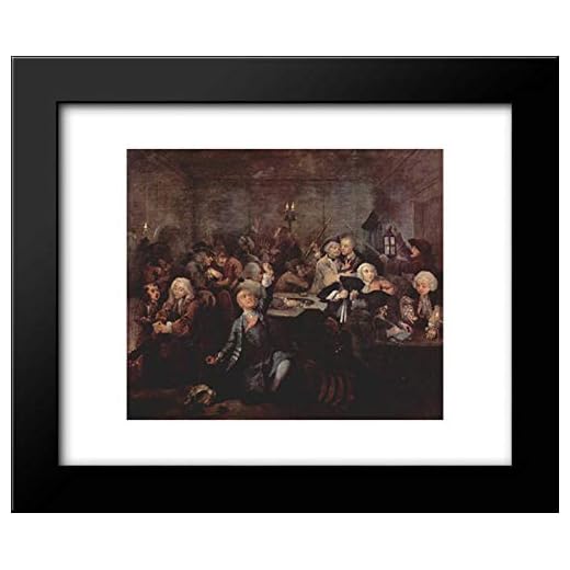 William Hogarth Gaming House Art Print
