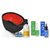 Scalp Delivery 272 FDA Cleared Complete System - Diode Laser Cap For Hair Growth, Scalp Vegan Peptide Capixyl Shampoo, AM Peptide and Stem Cell PM Serums, Revitalize Pro Serum For Hair Growth