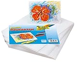 Inhalt: 100 weiße Karten folia 2350 - Encaustic - Malkarten, DIN A5 Format, 100 Blatt, stark verdichtetes, sehr glattes Spezialpapier für die Wachsmaltechnik