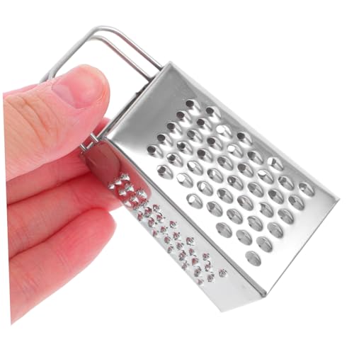 Rallador de queso pequeño de acero inoxidable, 2 unidades miniatura 4