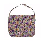 LXHSLJN Cherry Tote Bag for Women Canvas Patched Purse Cute Shoulder Bag Multi-Pocket Satchel Handbag for work travel
