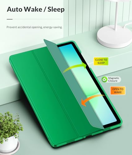 Image of MoKo Case for Samsung Galaxy Tab A11+ Plus 11 inch 2025, Forest Green