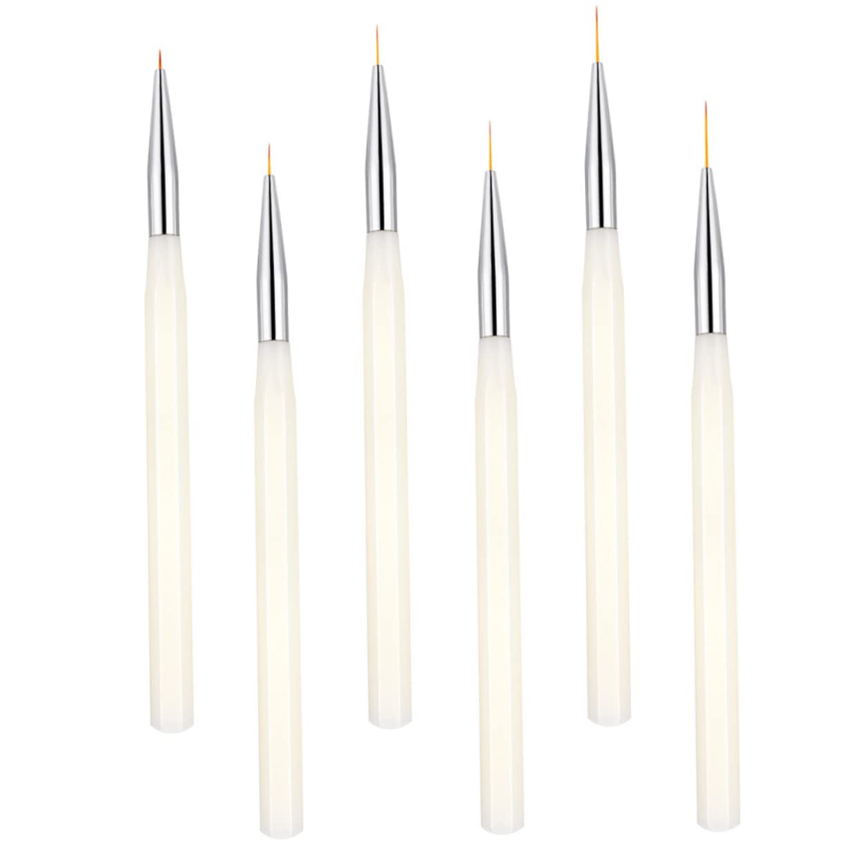 FRCOLOR 18pezzi Pennelli Per Nail Art Pennelli Manicure Per Disegni Unghie Per Nail Art Flessibili e Facili Da Usare Per Creazioni Uniche e Chic