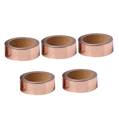 DOITOOL 5piezas Cinta Adhesiva para Manualidades Unidades De Brillante para Decoración y DIY