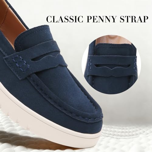 Image of QAE Loafers for Women Comfortable Slip On Shoes Casual Fashion Sneakers