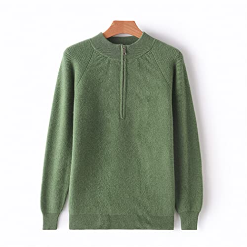 Pull a col roule pour homme de style decontracte 100 % cachemire L - 2
