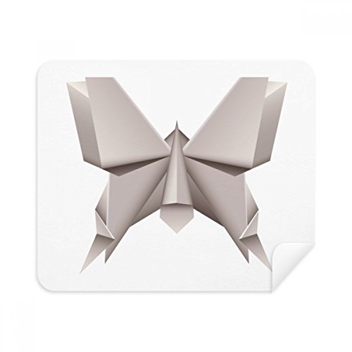 Nettoyeur écran portable contre la poussière tissu papillon 2Pcs