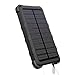 OUTXE 10000mAh Rugged Solar Power Bank with Flashlight IP67 Waterproof Portable Charger Outdoor