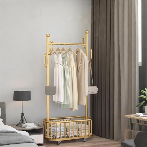 Portant à vêtements pour optimiser les petits espaces chambre et entrée - 4