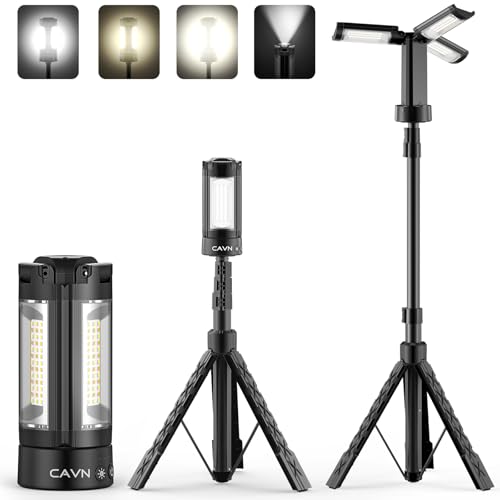 CAVN 10 000 mAh Rechargeable Tripod LED Work & Camping Light