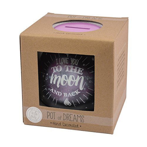 I Love You To Moon & Back Pots of Dreams Money Pot...