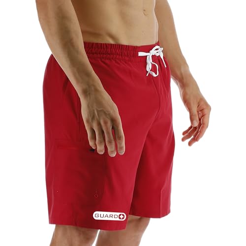 TYR Men's Solid Guard Challenger-x Swim Short3
