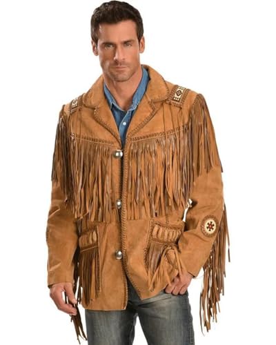 Mount Helicon Buckskin Warshirt Beaded Fringes