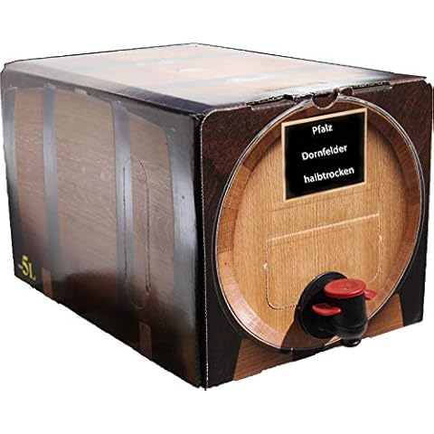 Pfälzer Dornfelder Rotwein lieblich 1 X 5 L Bag in Box direkt vom Weingut Müller in Bornheim Cover