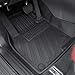 GALVAGNITE Floor Mats for Mazda CX-5 2017-2025, All Weather Floor Mats Trunk Cargo Liner with Backrest Protectors and Door Sill Guards Accessories, Full Coverage Set