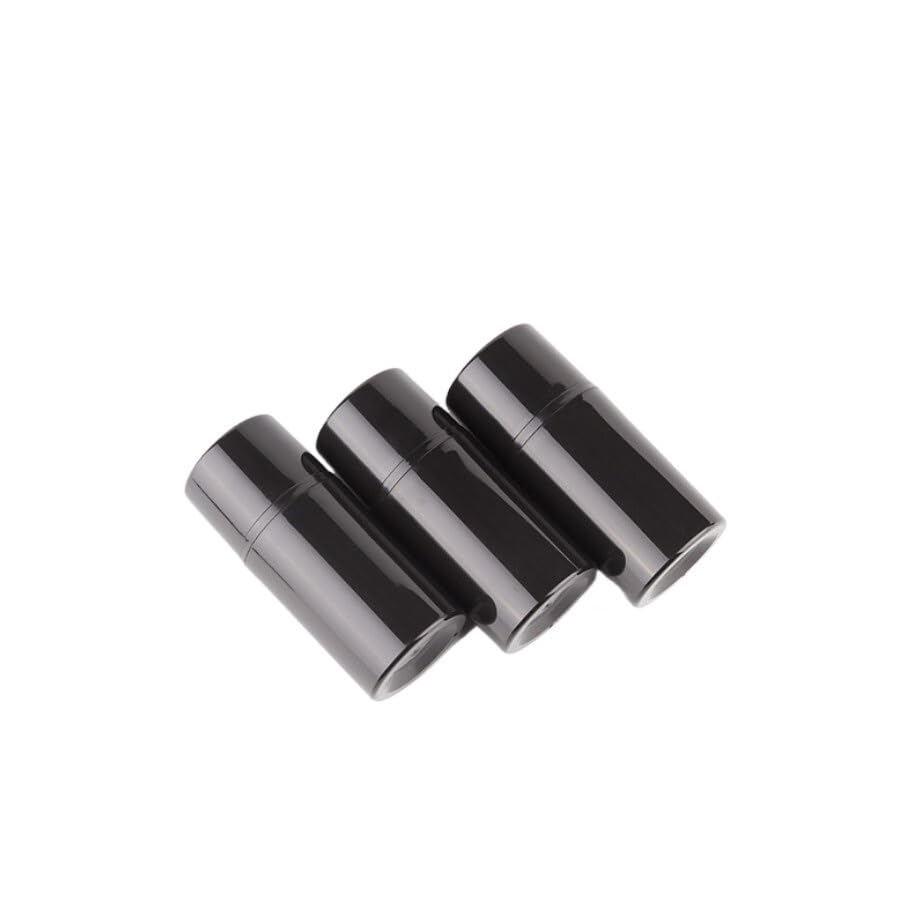 24 Uds Mini botellas negras con bomba de vacío 30-150ml envases dispensadores de crema de loción vacíos(150)