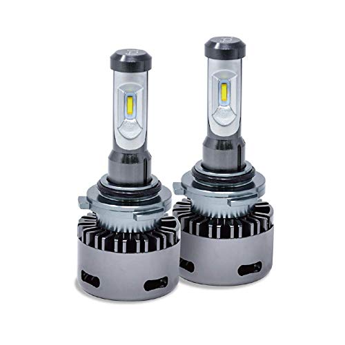 fcl. HB4 LEDヘッドライト フォグランプ バルブ ハロゲン色 電球色 3500K 4800lm ファン付き 車検対応 12V 車専用 左右分2個入り