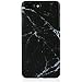 Marble iPhone 7 Plus 8 Plus Case Black for Men,DICHEER Ultra Thin Anti scratch Protective Case,Flexible Smooth IMD TPU Soft Case Rubber Silicone Skin Cover for iPhone 7 Plus or iPhone 8 Plus 5.5 inch