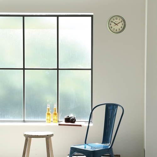 Horloge murale lisible gris classique pour ne plus perdre de temps - 8