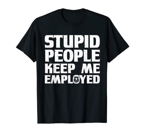 Cool Cop Correctional Officer Gift Men Women Funny Police T-Shirt