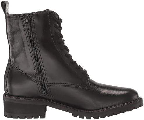 Lucky Brand Women's Kancie Combat Boot, Black, 5 | Image 5
