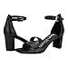 Calvin Klein Women's Nolene Heeled Sandal, Black 002, 8