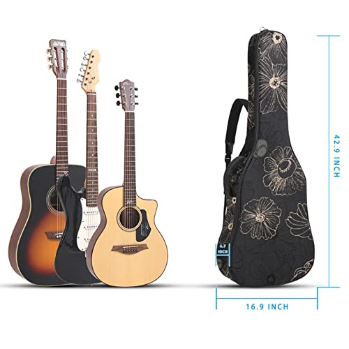 Housse de transport étanche pour guitare avec bandoulière réglable Motif pastèque, Multicolore 04, 42.9×16.9×4.7 in… - Les Beatles, Paul McCartney, John Lennon, RIngo Starr, George Harrison Housse de transport étanche pour guitare avec bandoulière réglable Motif pastèque, Multicolore 04, 42.9x16.9x4.7 in… – Image 6