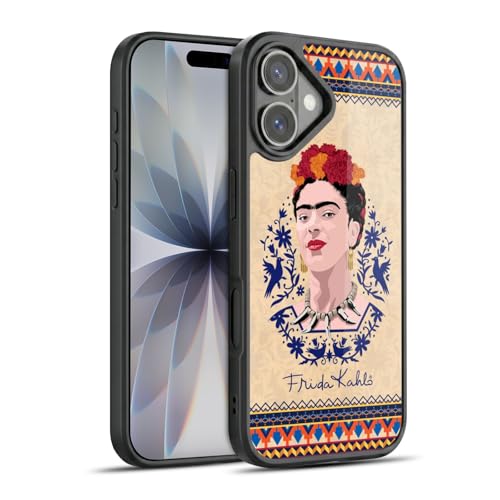 Coque en Gel Frida Kahlo pour iPhone 17, protection antichoc bleu marine