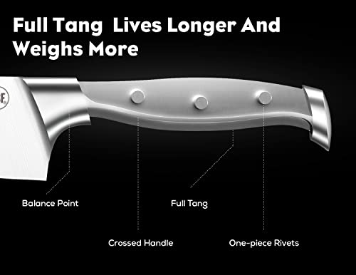 Brodark Kitchen Knife Set With Block thumb #3