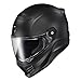 ScorpionEXO Covert FX Full Face Adult Motorcycle Helmet Street Fighter Style - Bluetooth Ready Speaker Pockets DOT ECE Solid (Matte Black - Medium)