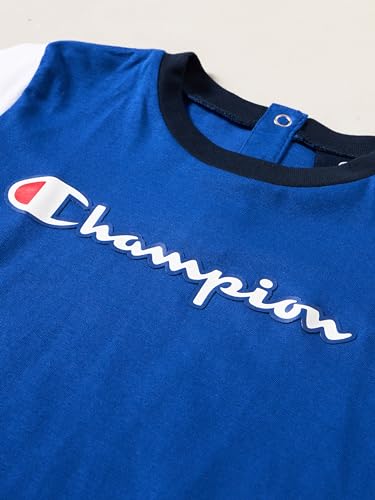 Champion Legacy Retro Sport TD - Colorblock Crewneck T-shirt & Shorts Anzug,