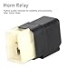 Acouto Horn Relay 25630-79960 for 200SX 240SX 300ZX 350Z 370Z, Easy Installation, High Reliability