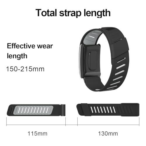 Image of Band Compatible with Whoop 5.0 Minimalist Silicone Multiple Colors Waterproof and Breathable Replacement Band for Whoop 5.0 Suitable for Various Scenarios for Men Women