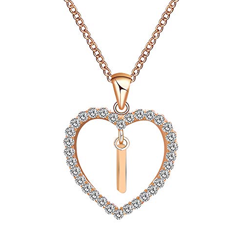 Collier pour femmes filles pendentif lettre cadeau d'anniversaire original jewelry