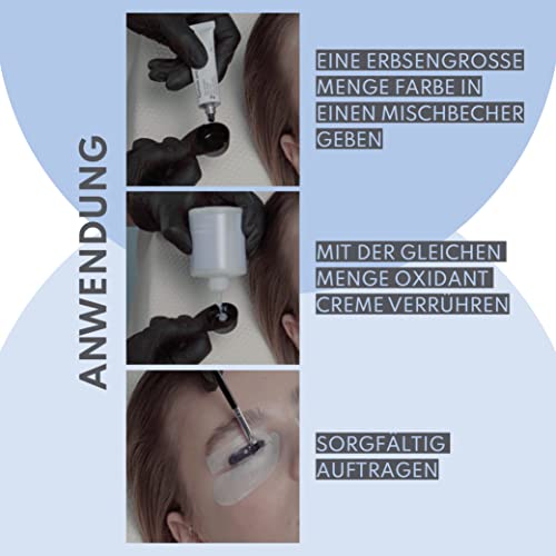 Augenmanufaktur Oxidant 3% Creme – Beauty Creme-Entwickler für Augenmanufaktur Augenbrauen und Wimpernfarben permanent 100ml Lotion 150… – Ansicht 5
