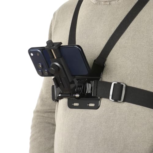 Sangle de poitrine pour caméra d'action support smartphone réglable léger - 4