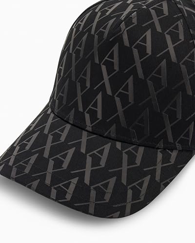 armani exchange men39s all over logo baseball hat