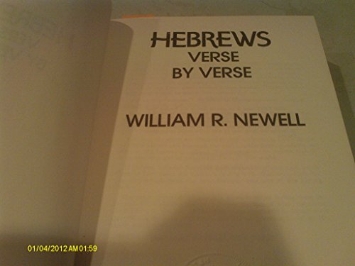 Hebrews, Verse by Verse