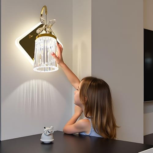 Image of BrightLyt Wall Lights for Living Room, Home Decoration Wall Lamps for Bedroom, Mirror Side Wall Scone Fixtures, Classic Design (Warm, Natural, Cool White)