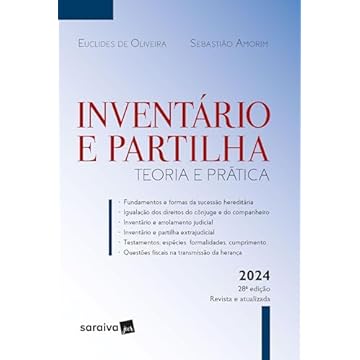 Capa do livro Inventário e partilha - Teoria e prática - 28ª edição 2024