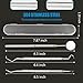 3Pcs Dental Tools, Professional Dental Picks for Teeth Cleaning, 100% Surgical 304 Stainless Steel Plaque Remover for Teeth, Dental Mirror, Hygiene Set, Scraper Oral Care Kit To Remove Tartar.