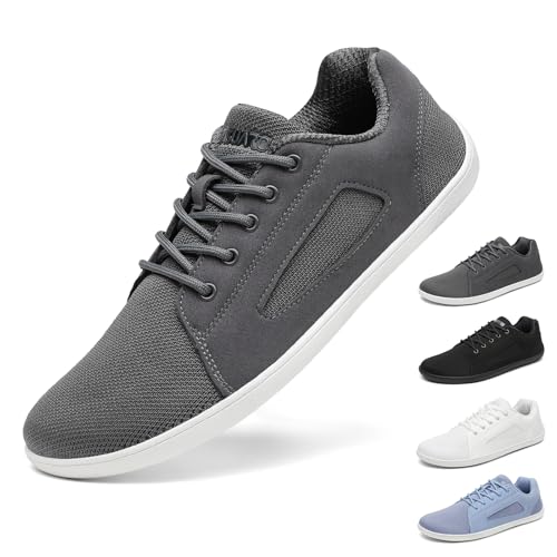 SAGUARO Barfuss Schuhe Damen Herren – Breite Zehenbox Barfuß Sneaker - Zero Drop Barefoot Shoes...