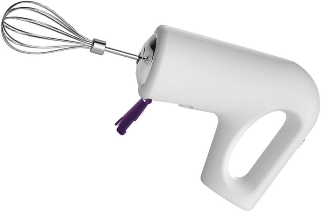 STOBAZA Electric Handheld Mixer for Cream and Eggs Lightweight Ergonomic Design Whisk Kitchen Tool for Easy Mixing and Frothing