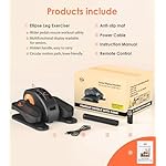 Under-Desk-Elliptical-Machine-Ellipse-Leg-Exerciser-for-Seniors-Portable-Seated-Pedal-Exerciser-with-12-Adjustable-Speeds-Remote-Control-Quiet-Compact-for-Home-Office-Use Under Desk Elliptical Machine, Ellipse Leg Exerciser for Seniors - Portable Seated Pedal Exerciser with 12 Adjustable Speeds & Remote Control, Quiet & Compact for Home Office Use