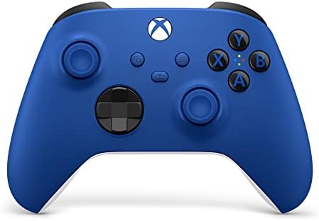 Xbox Wireless Controller Shock Blue - Wireless - Bluetooth - USB Series X, Series S, One, PC, Android, iOS, Tablet - Shock Blue