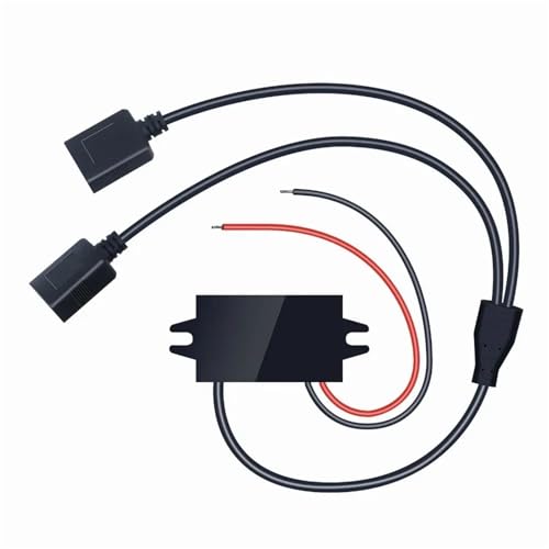 Convertisseur DC DC 12V 24V vers 5V avec chargeur USB Type-C pour road trip en van