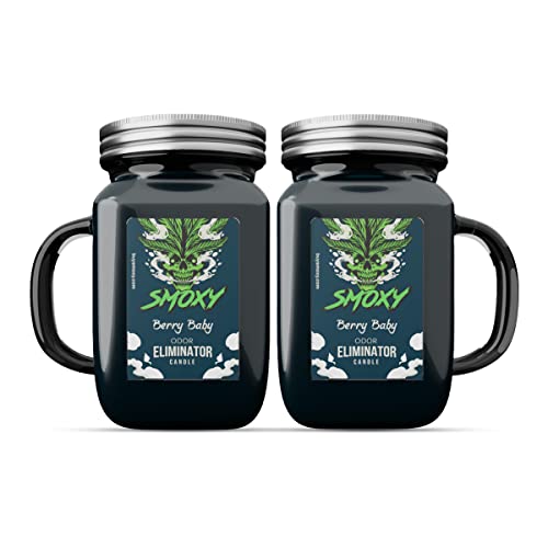 Smoxy Smoke Odor Eliminator Candle - Scented Candle for Home