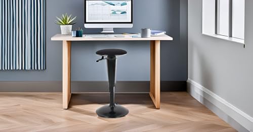 Image of We're it Ergonomic Standing Desk Stool - Height Adjustable Wobble Active Seating Chair for Sit Stand Desks, 22.5-29.5 Inches, Black